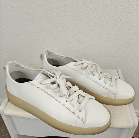 Essentials Fear Of God White Leather Sneakers Size 37, 6-6.5 Women's - Picture 2 of 16